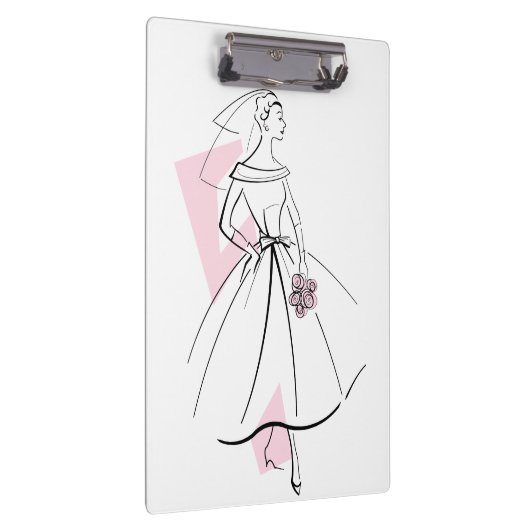 Mode Bride Roze klembord (Rechts)