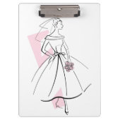 Mode Bride Roze klembord (Voorkant)