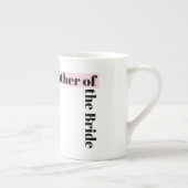 Mode Bride Roze Moeder Bride Naam Bot Porselein Kop (Rechts)