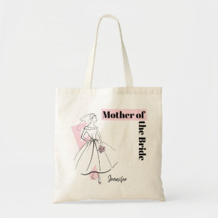 Mode Bride Roze Moeder van de begroting van de Naa Tote Bag