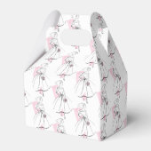 Mode Bride Roze Multi-Advantage-draagbaar Bedankdoosjes (Voorkant Zijde)