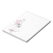 Mode Bride Roze notitieblok klein (Linkerzijde)