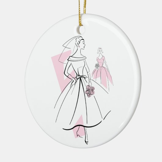 Mode Bride Roze ornament (Links)