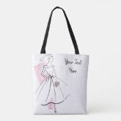 Mode Bride Roze tas (Achterkant)