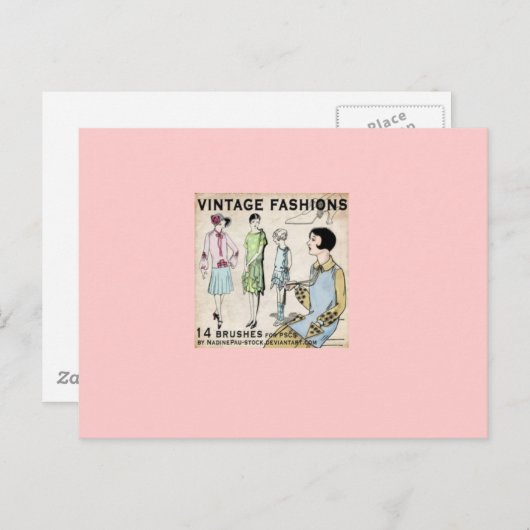  mode briefkaart (Voorkant / Achterkant)