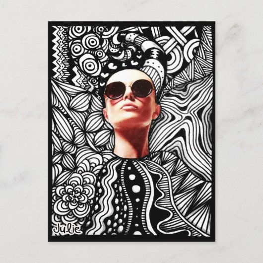 Mode Briefkaart hoek (Voorkant)