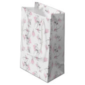 Mode Bruid Roze Groep Tas klein multi Cadeauzakje (Achterkant Gekanteld)