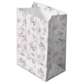 Mode Bruid Roze Groep Tas medium Cadeauzakje (Voorkant Gekanteld)