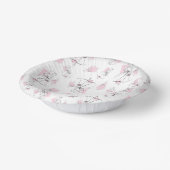 Mode Bruid Roze Multi Papieren Kommen (Gebogen)