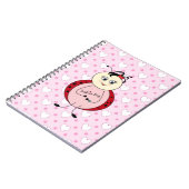 Mode Bug Ladybug Fashionista Notitieboek (Linkerzijde)