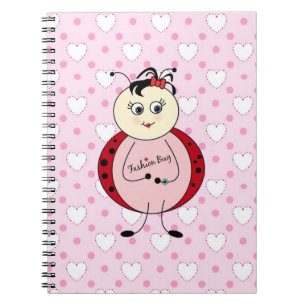 Mode Bug Ladybug Fashionista Notitieboek