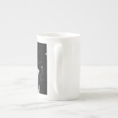 mode buiten porselein kop (Achterkant)