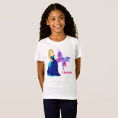  Mode Butterfly Illustration Personalized T-shirt (Voorkant volledig)