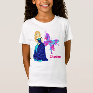  Mode Butterfly Illustration Personalized T-shirt