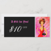 Mode Cadeaubon Zebra (Voorkant)