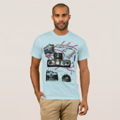 Mode Camera Oogfotografieën shirt (Voorkant volledig)