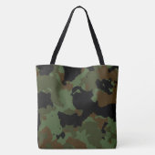 Mode Camo Tote Bag (Achterkant)