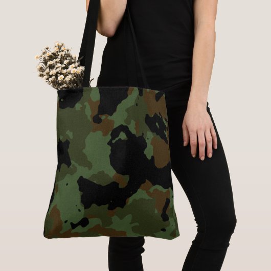 Mode Camo Tote Bag (Dichtbij)