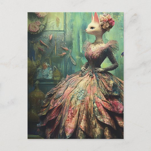 Mode Cat Briefkaart (Voorkant)