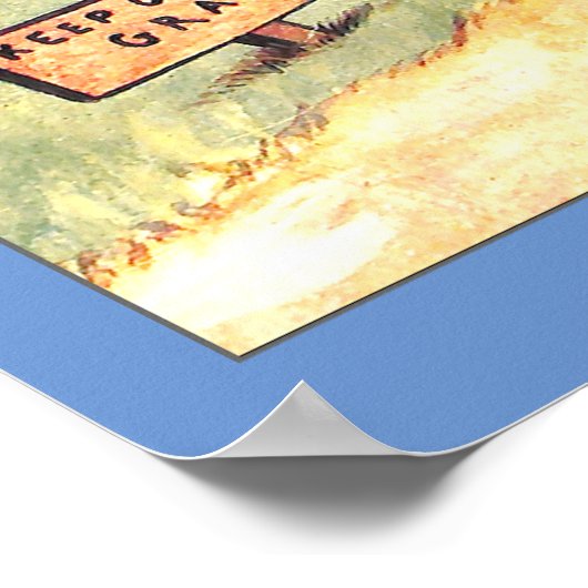 Mode Cat van Louis Wain Poster (Hoek)