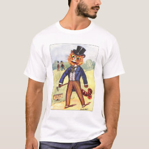 Mode Cat van Louis Wain T-shirt