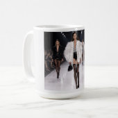 Mode Catwalk Kunst Mok (Voorkant links)