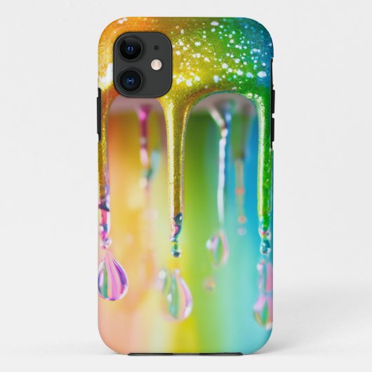 Mode chique regenboog esthetisch Case-Mate iPhone case (Achterkant)
