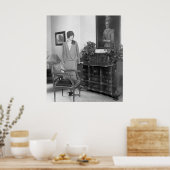 mode Cloche Pet 1920 Poster (Keuken)