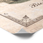 Mode Collage Biedermeier Gentlemen Poster (Hoek)