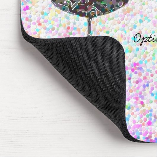 Mode Confetti Mannequin Modern Aangepast Muismat (Hoek)