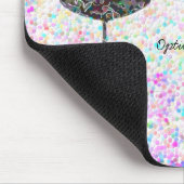 Mode Confetti Pop Mannequin Modern Persoonlijk Muismat (Hoek)