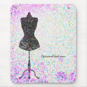 Mode Confetti Pop Mannequin Modern Persoonlijk Muismat