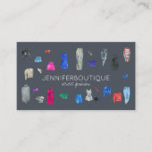 Mode Consultant Clothing Popup Boutique Visitekaartje (Voorkant)