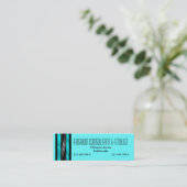 Mode consultant stylist shopper PERSONALIZE Mini Visitekaartje (Staand voorkant)