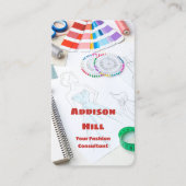 Mode consultant visitekaartje (Voorkant)