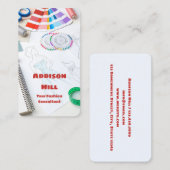 Mode consultant visitekaartje (Voorkant / Achterkant)