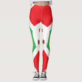 Mode Cool Burundi-vlag Leggings
