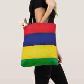 Mode Cool Mauritius vlag Tote Bag (Dichtbij)