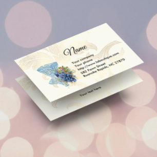 Mode corset & Flowers Visitekaartje