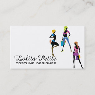 Mode Costume Designer Seamstress Visitekaartje