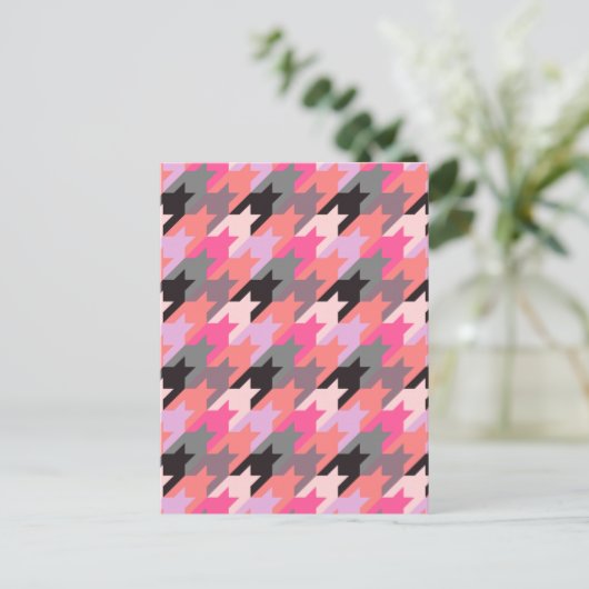 Mode  Cute - Patroonstijlvol modern Briefkaart (Staand voorkant)