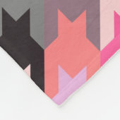Mode Cute - Patroonstijlvol modern Fleece Deken (Hoek)