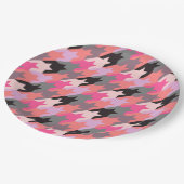 Mode Cute - Patroonstijlvol modern Papieren Bordje (Gekanteld)