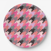 Mode Cute - Patroonstijlvol modern Papieren Bordje (Voorkant)