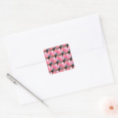 Mode  Cute - Patroonstijlvol modern Vierkante Sticker (Envelop)