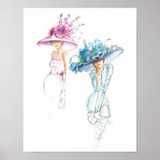 Mode Derby Heather French Henry 11x14 Poster