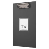 Mode Design donkergrijs Klembord (Links)