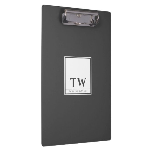 Mode Design donkergrijs Klembord (Rechts)