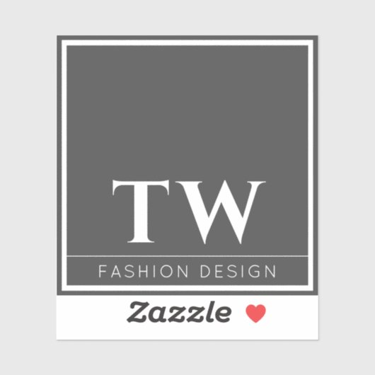 Mode Design Grey Sticker (Vel)