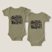 mode design lopen en goedheid T-shirt (Ontwerp Voorkant & Achterkant)